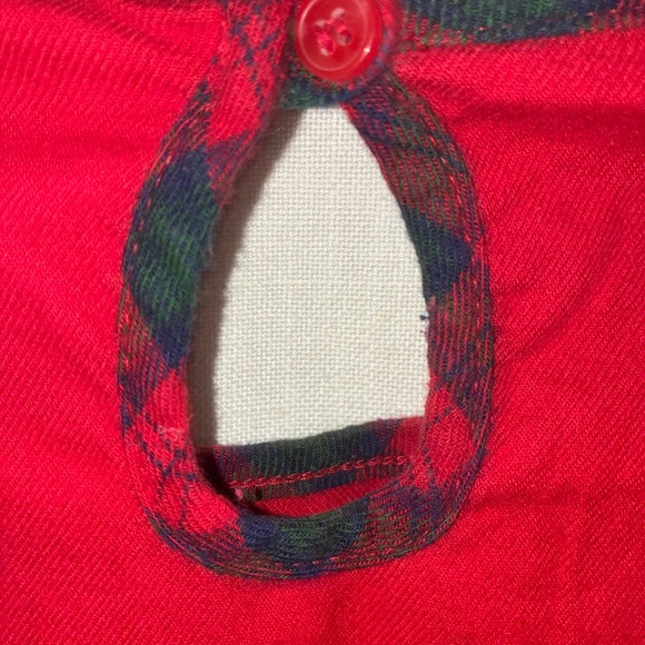 Disney Mickey Mouse Embroidered Nightgown Red Size Large - Picture 6 of 6